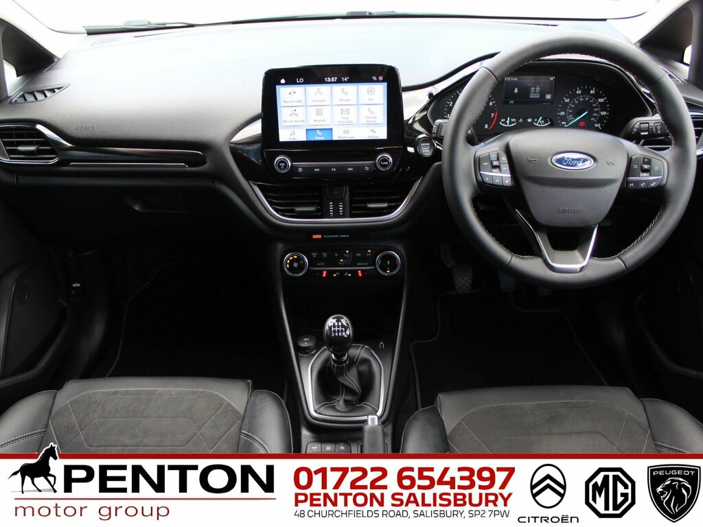 Ford Fiesta 1.0T Ecoboost Titanium X Euro 6 Ss Blue #5