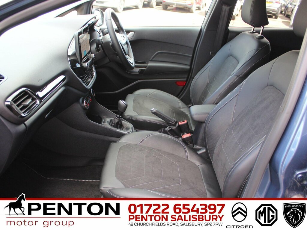 Ford Fiesta 1.0T Ecoboost Titanium X Euro 6 Ss Blue #2