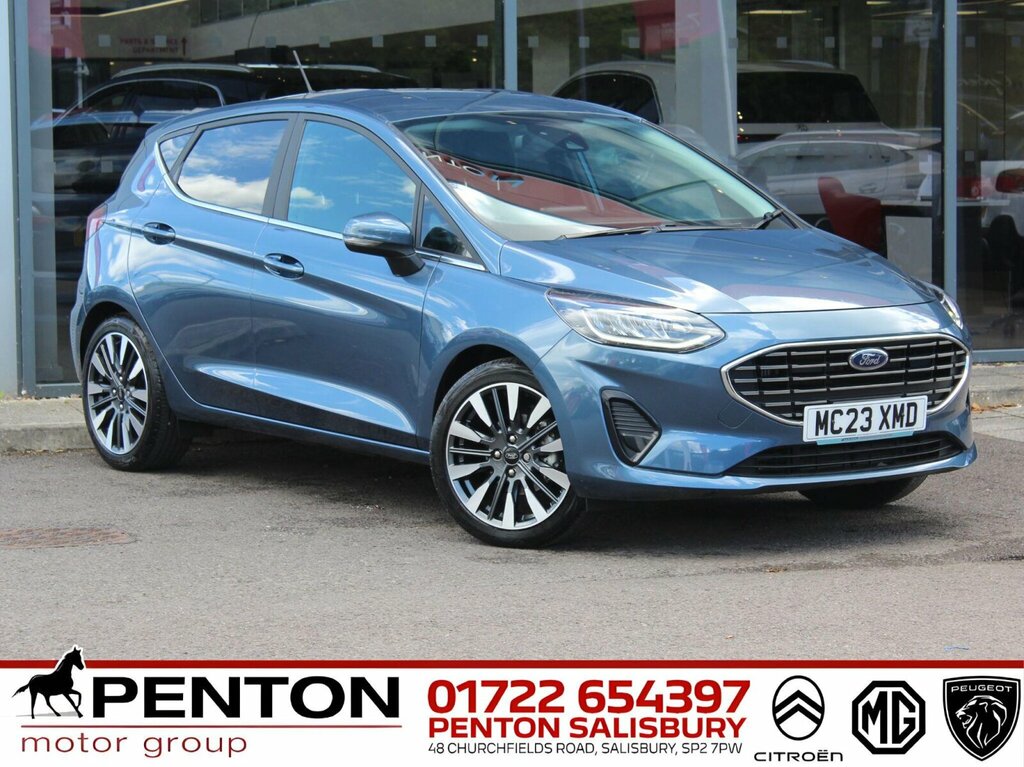 Ford Fiesta 1.0T Ecoboost Titanium X Euro 6 Ss Blue