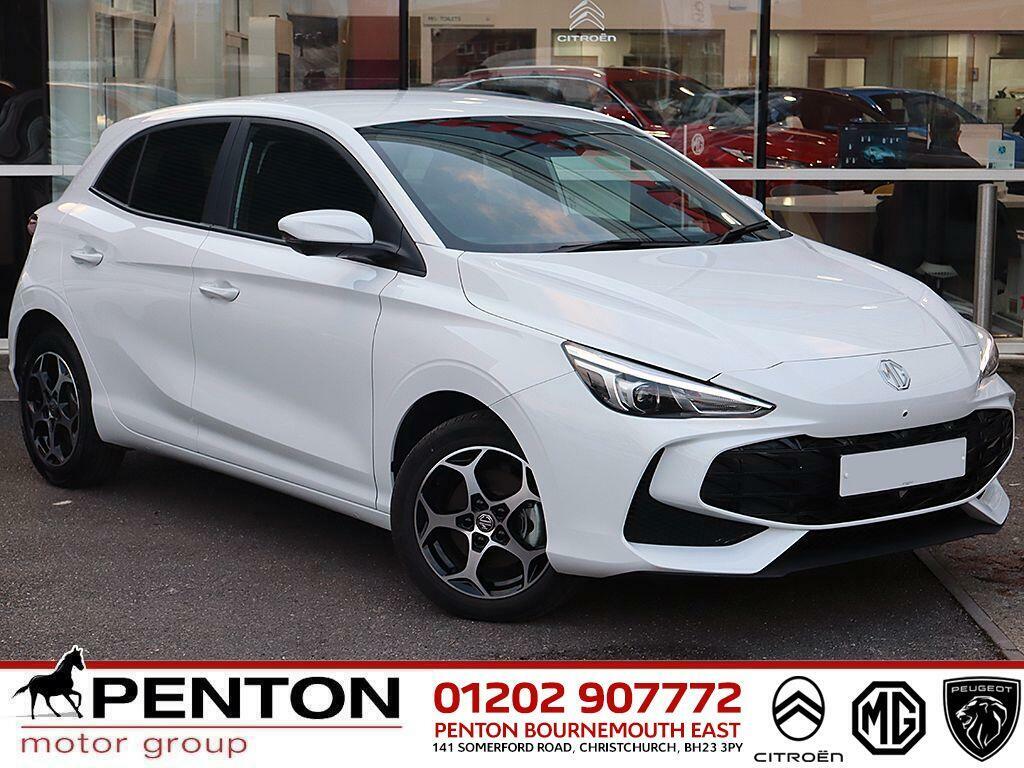 MG MG3 1.5 Hybrid Trophy Euro 6 Ss White
