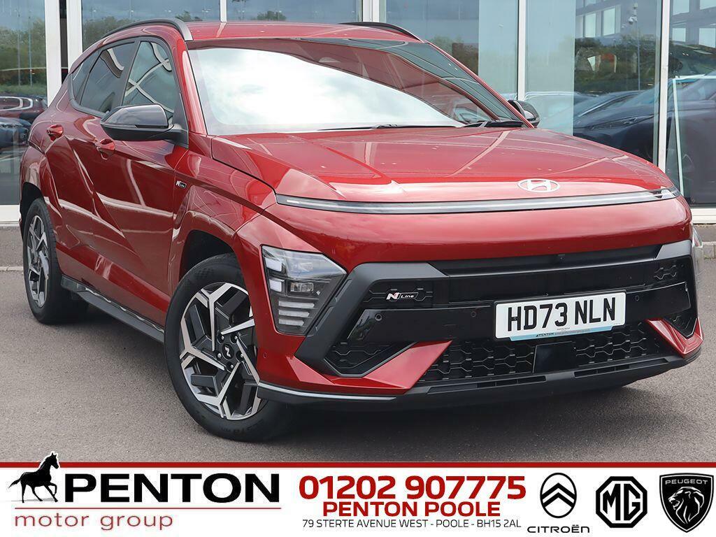 Hyundai Kona 1.6 H-gdi N Line S Dct Euro 6 Ss Red