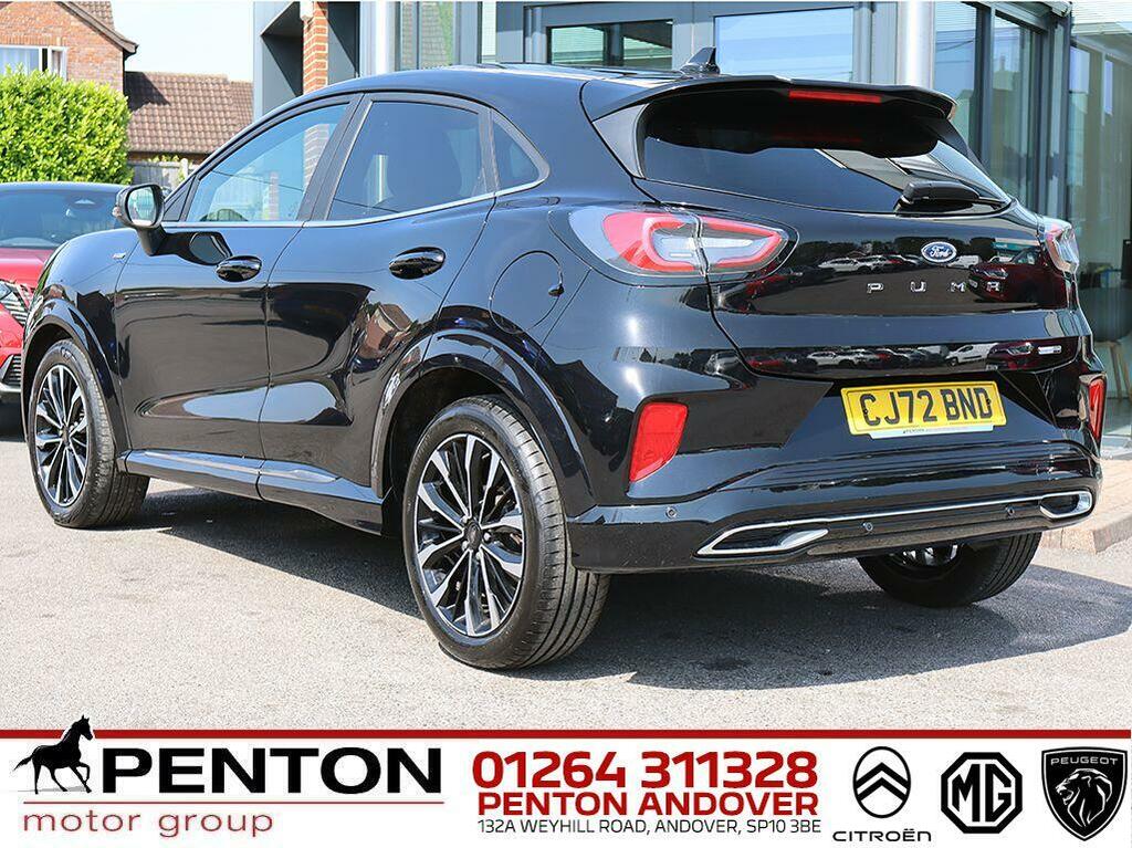 Ford Puma 1.0T Ecoboost Mhev St-line Vignale Dct Euro 6 Ss CJ72BND Black #3