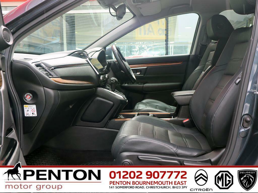 Honda Cr-V 1.5 Vtec Turbo Sr Cvt 4Wd Euro 6 7 Seat Blue #3