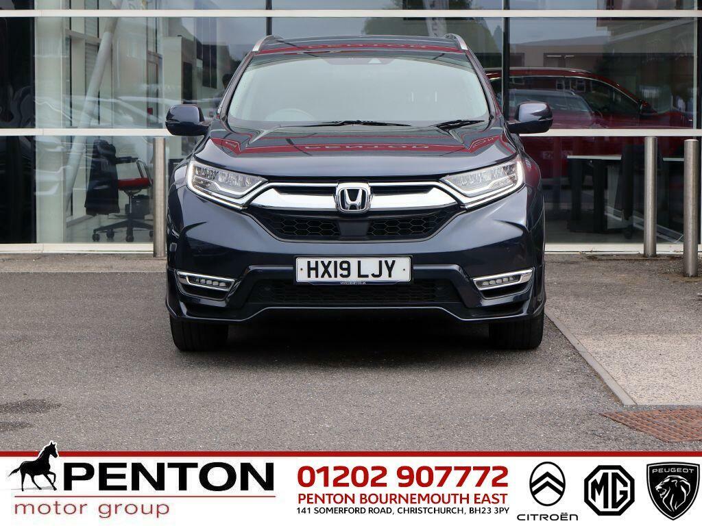 Honda Cr-V 1.5 Vtec Turbo Sr Cvt 4Wd Euro 6 7 Seat Blue