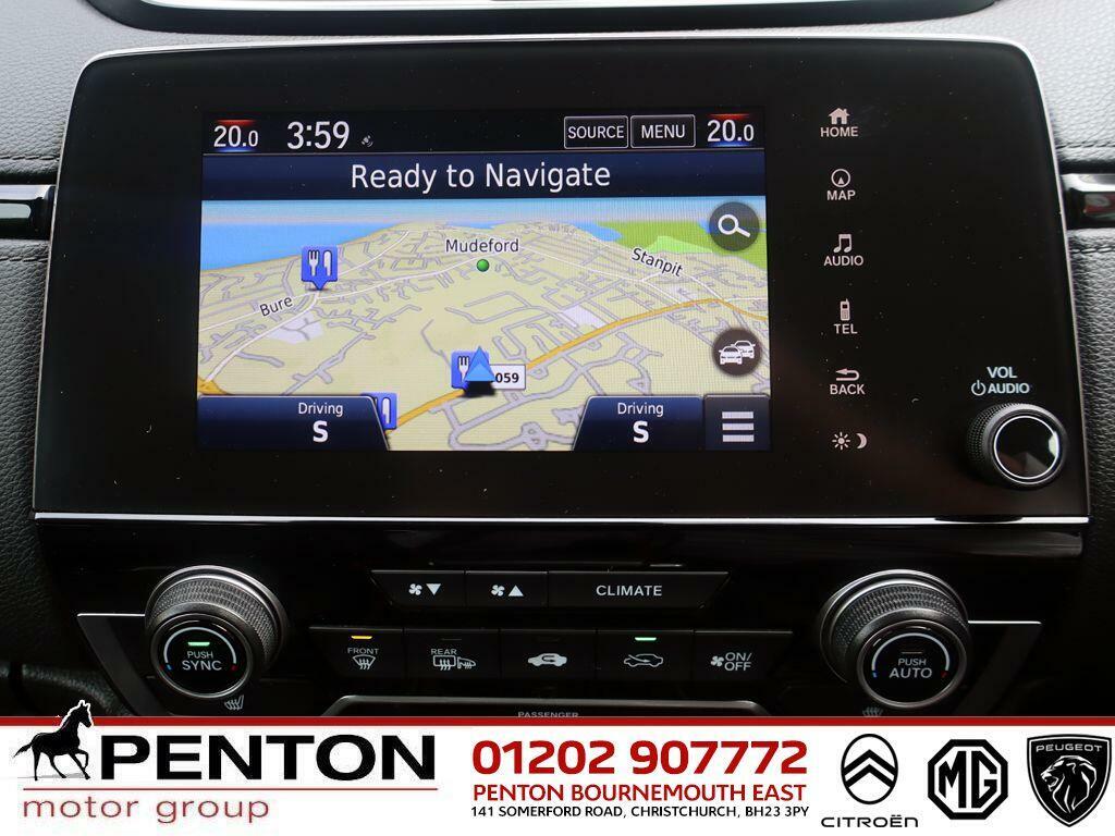 Honda Cr-V 1.5 Vtec Turbo Sr Cvt 4Wd Euro 6 7 Seat Blue #2