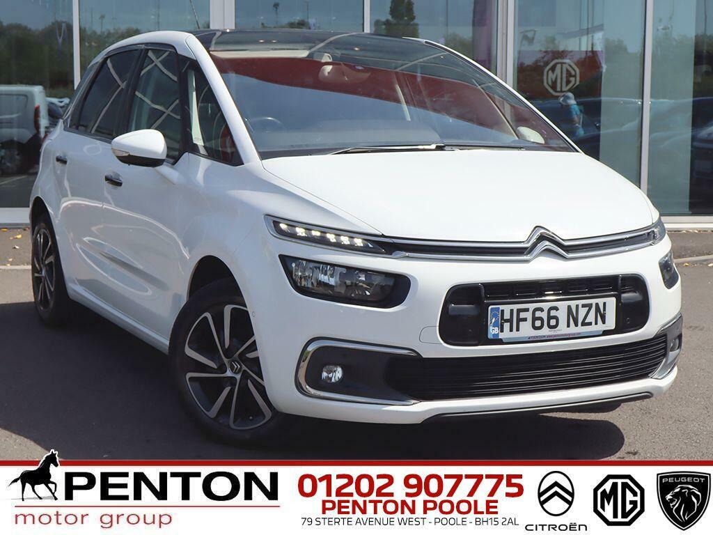 Citroen C4 Picasso 1.6 Bluehdi Flair Eat6 Euro 6 Ss White