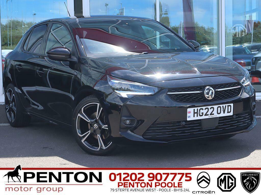 Vauxhall Corsa 1.2 Turbo Sri Edition Euro 6 Ss Black