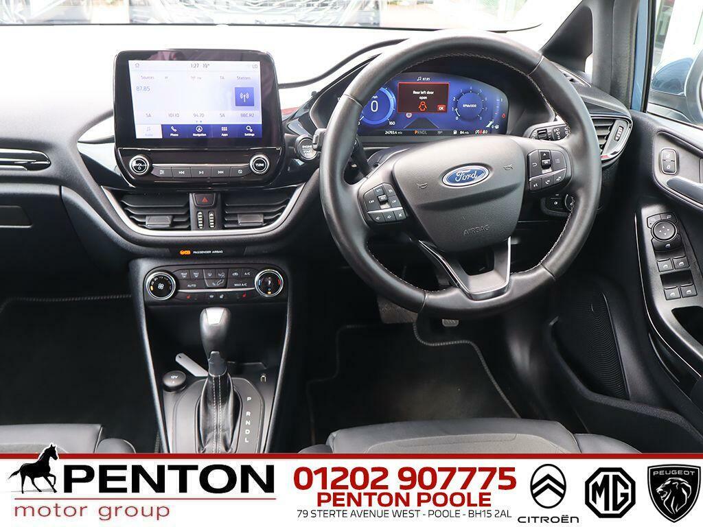 Ford Fiesta 1.0T Ecoboost Mhev Titanium X Dct Euro 6 Ss Blue #6