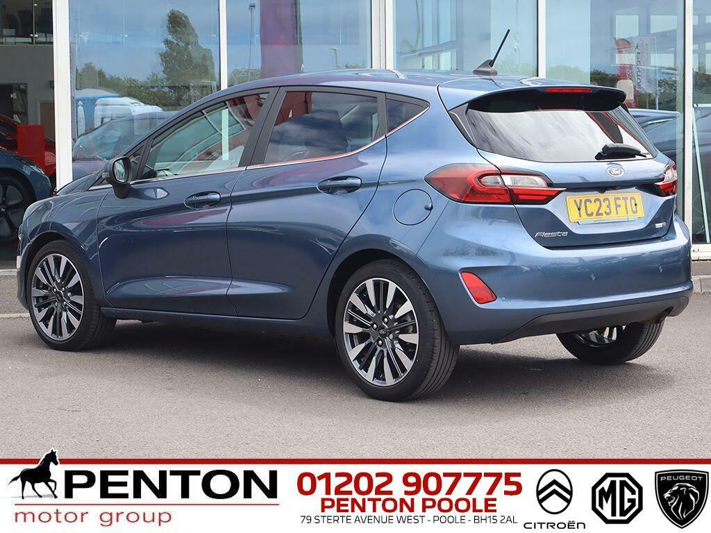 Ford Fiesta 1.0T Ecoboost Mhev Titanium X Dct Euro 6 Ss Blue #5