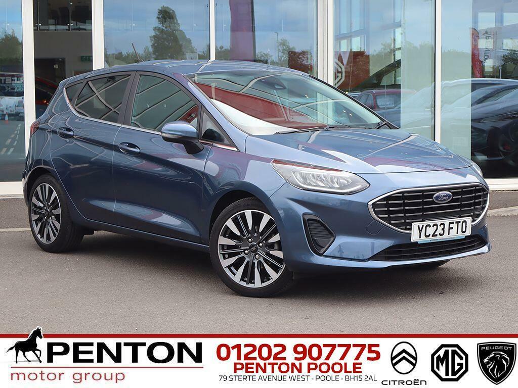 Ford Fiesta 1.0T Ecoboost Mhev Titanium X Dct Euro 6 Ss Blue