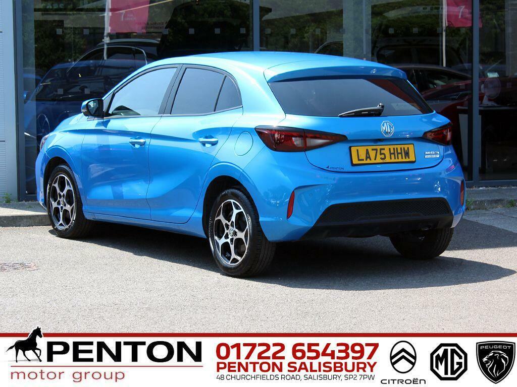MG MG3 1.5 Hybrid Trophy Euro 6 Ss Blue #5