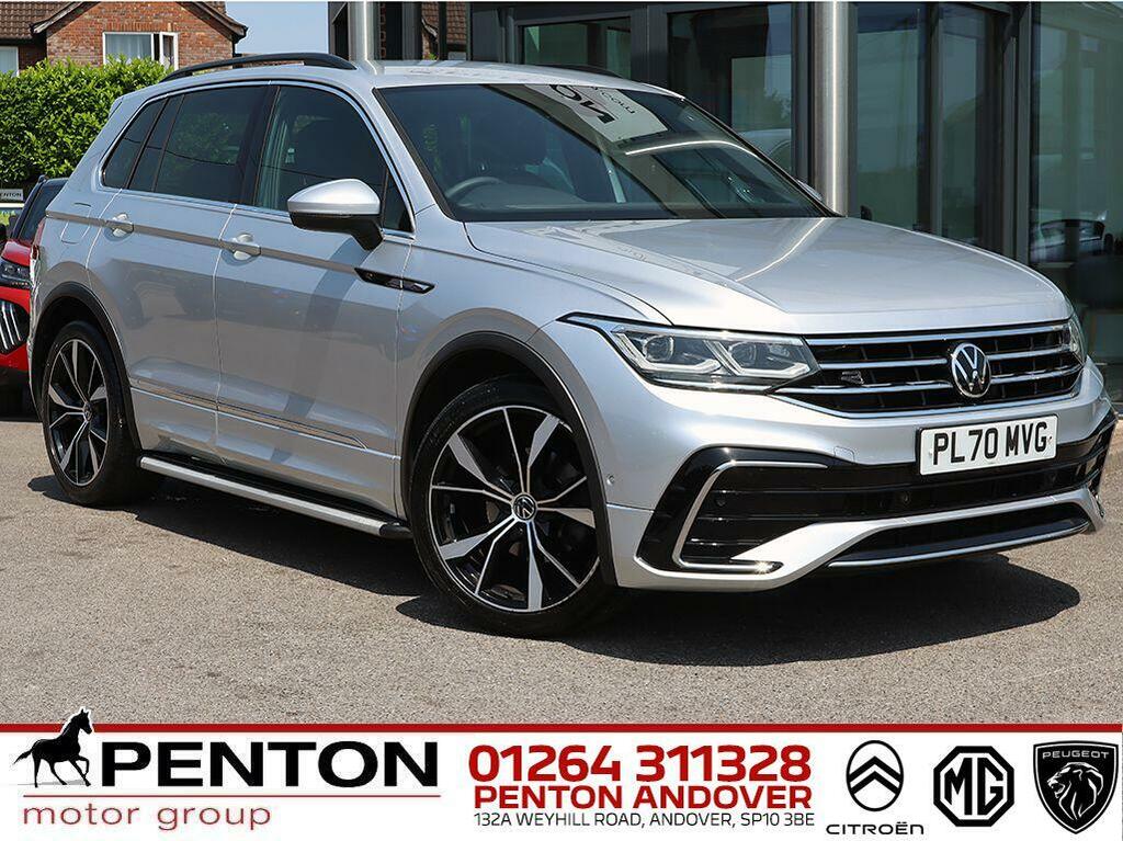 Volkswagen Tiguan 1.5 Tsi R-line Dsg Euro 6 Ss Silver