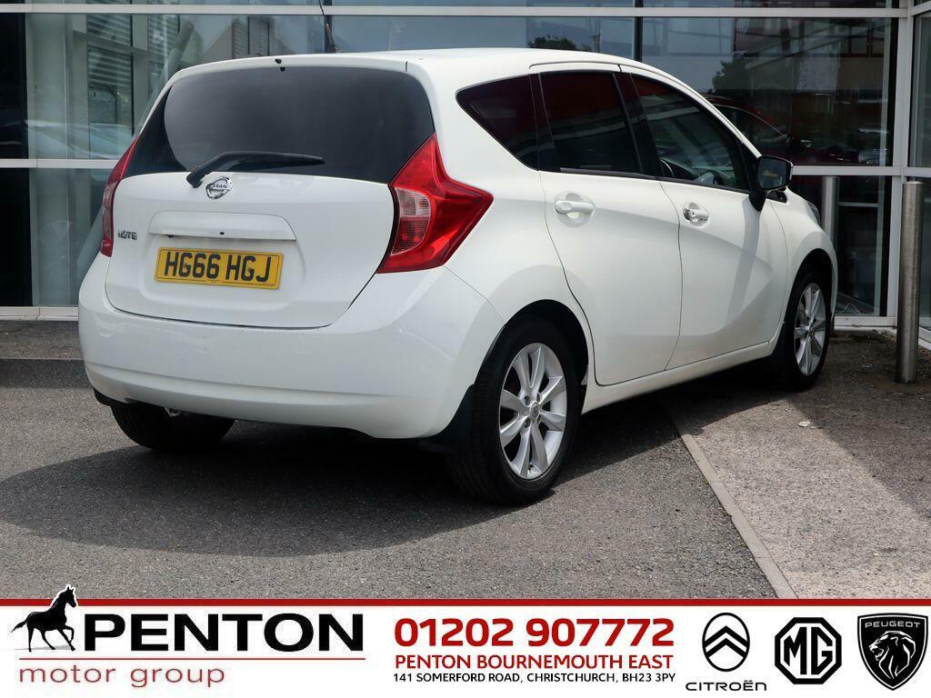 Nissan Note 1.2 Acenta Premium Dig-s 98 Bhp Free Road T White #13