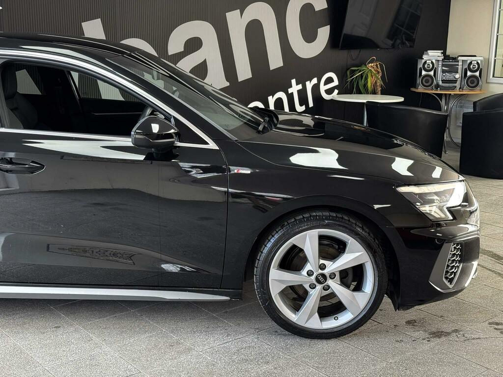 Audi A3 1.5 Tfsi 35 S Line Sportback S Tronic Euro 6 Ss GJ72XWR Black #5