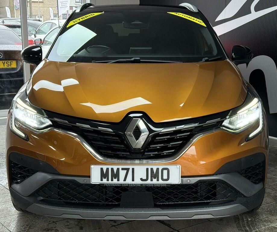 Renault Captur 1.6 E-tech 9.8Kwh Rs Line Euro 6 Ss MM71JMO Orange #2