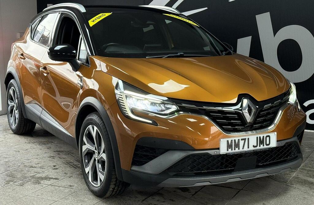 Renault Captur 1.6 E-tech 9.8Kwh Rs Line Euro 6 Ss MM71JMO Orange #6