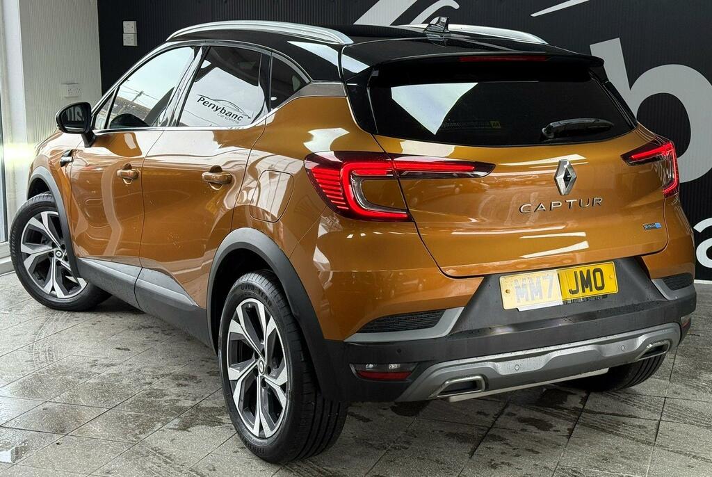Renault Captur 1.6 E-tech 9.8Kwh Rs Line Euro 6 Ss MM71JMO Orange #4