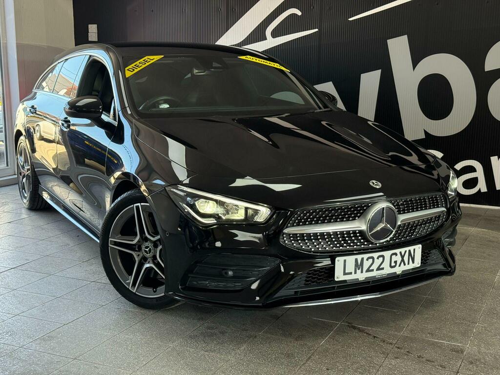 Mercedes-Benz CLA Class 1.3 Cla200 Amg Line Shooting Brake 7G-dct Euro 6 Black