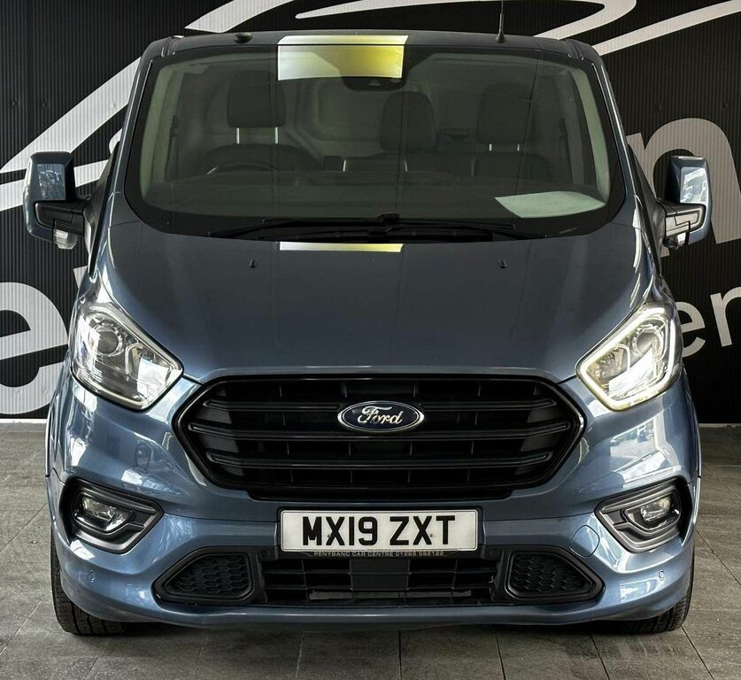 Ford Transit Custom 2.0 310 Ecoblue Sport L1 H1 Euro 6 MX19ZXT Blue #3