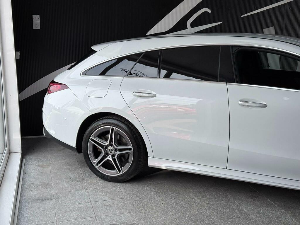 Mercedes-Benz CLA Class 1.3 Cla250e 15.6Kwh Amg Line Premium Shooting Br LM71KBZ White #6