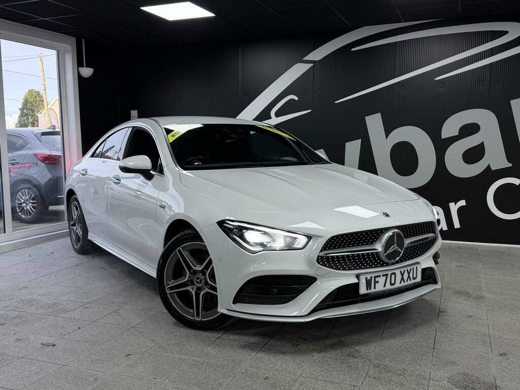 Mercedes-Benz CLA Class 1.3 Cla250e 15.6Kwh Amg Line Premium Coupe 8G-dc White