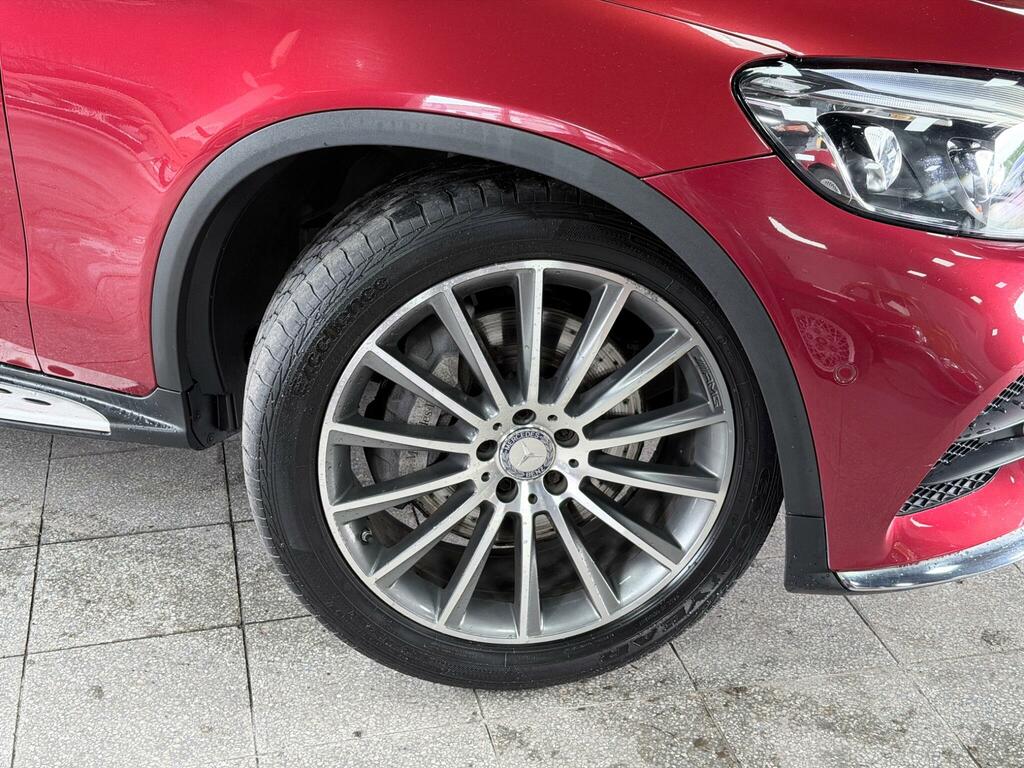 Mercedes-Benz GLC Class 2.1 Glc220d Amg Line Premium Coupe G-tronic 4Mat RA66WOR Red #4