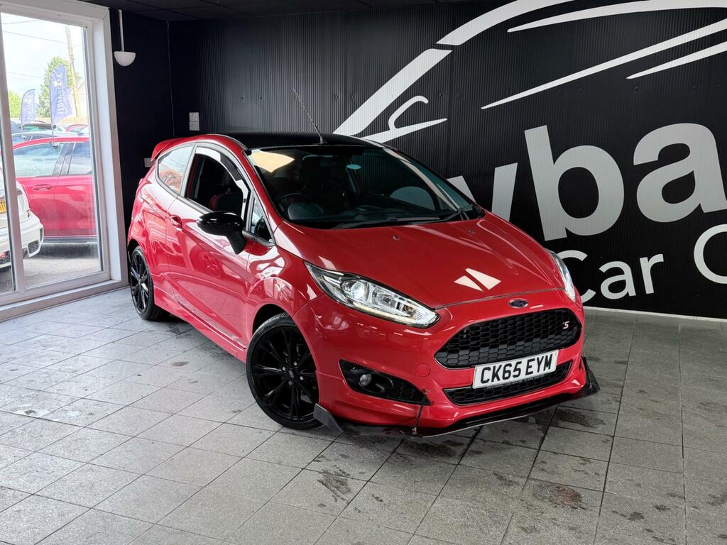 Ford Fiesta 1.0T Ecoboost Zetec S Euro 6 Ss Red