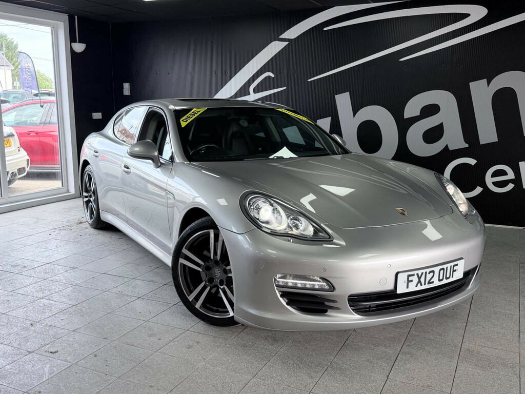 Porsche Panamera 3.0D V6 Tiptronics Euro 5 Silver