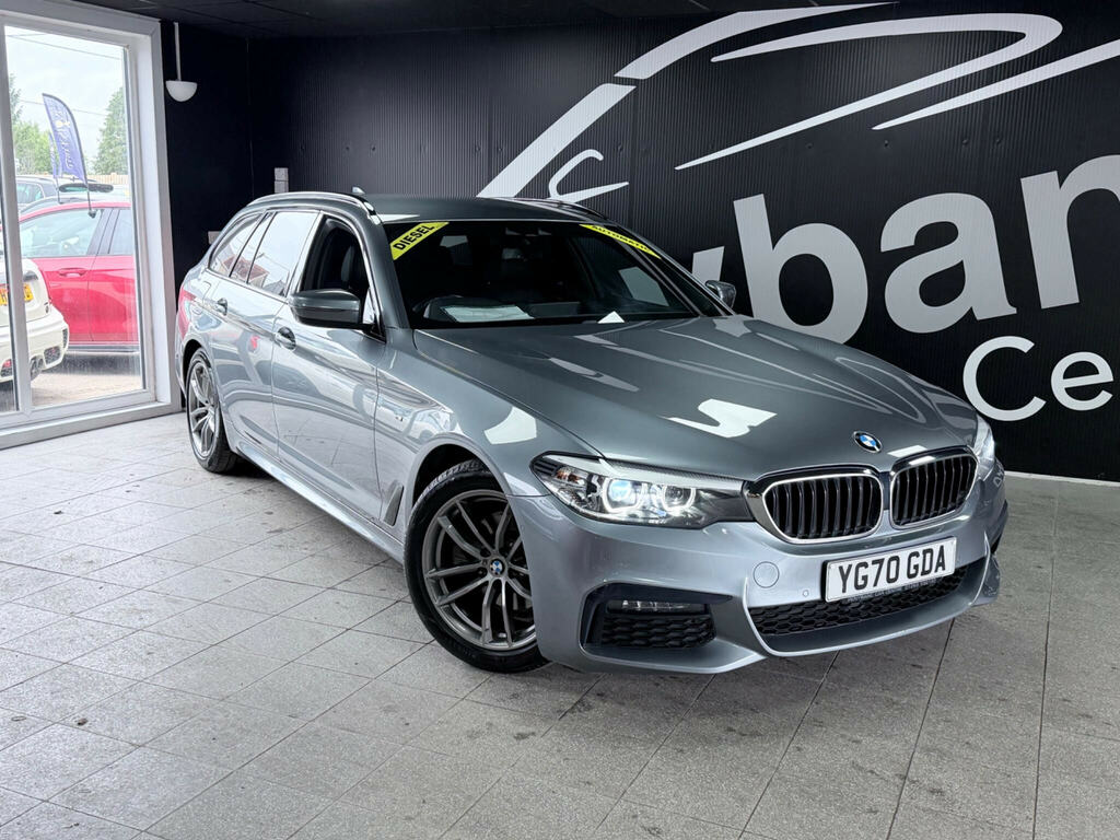 BMW 5 Series 2.0 520D M Sport Touring Euro 6 Ss Blue