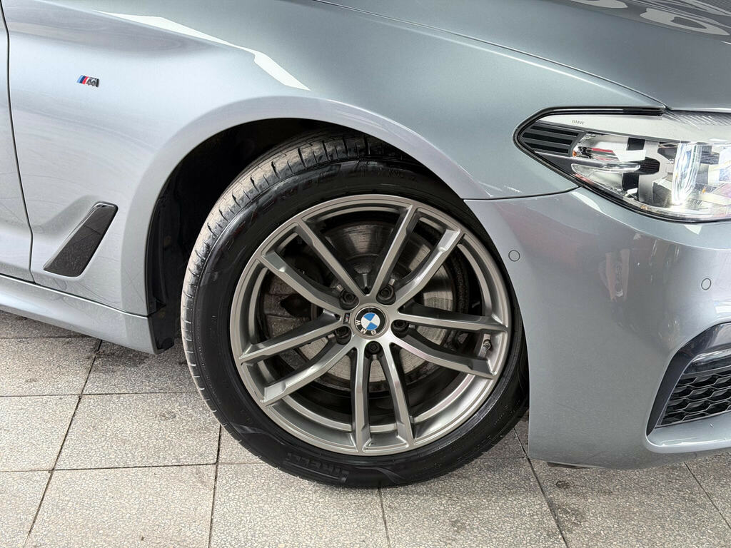 BMW 5 Series 2.0 520D M Sport Touring Euro 6 Ss Blue #4