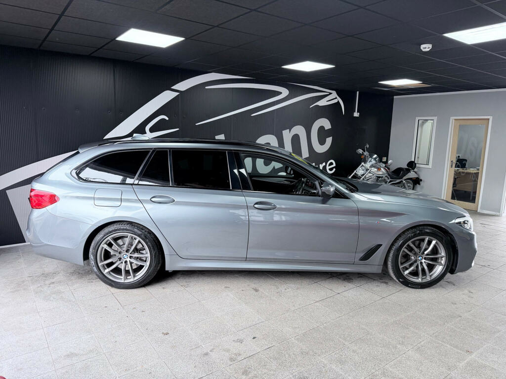 BMW 5 Series 2.0 520D M Sport Touring Euro 6 Ss Blue #2