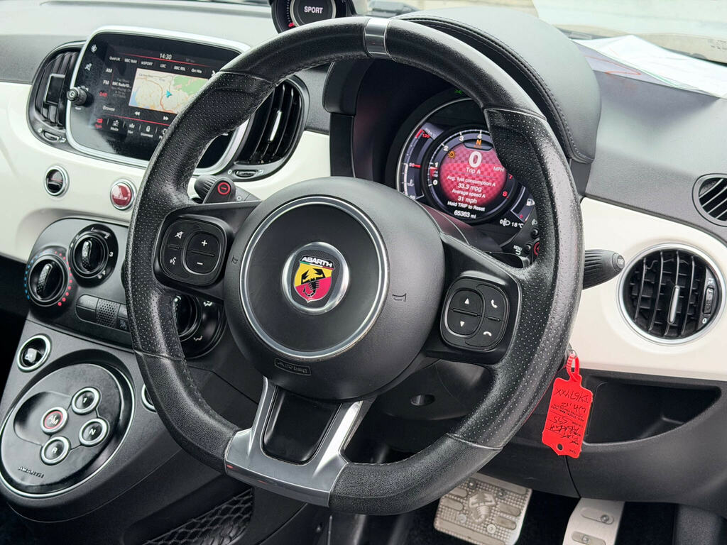 Abarth 595 Convertible 1.4 T-jet Turismo 70Th Cabrio Euro 6 2 Black #33