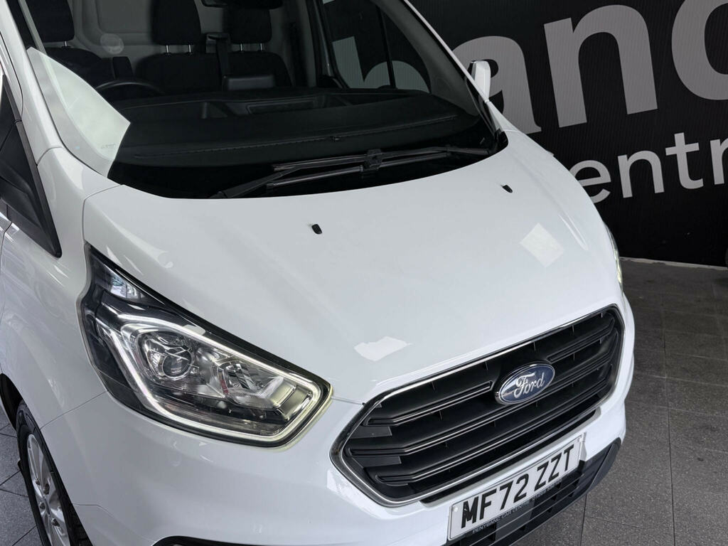 Ford Transit Custom 2.0 300 Ecoblue Limited L1 H1 Euro 6 Ss MF72ZZT White #6