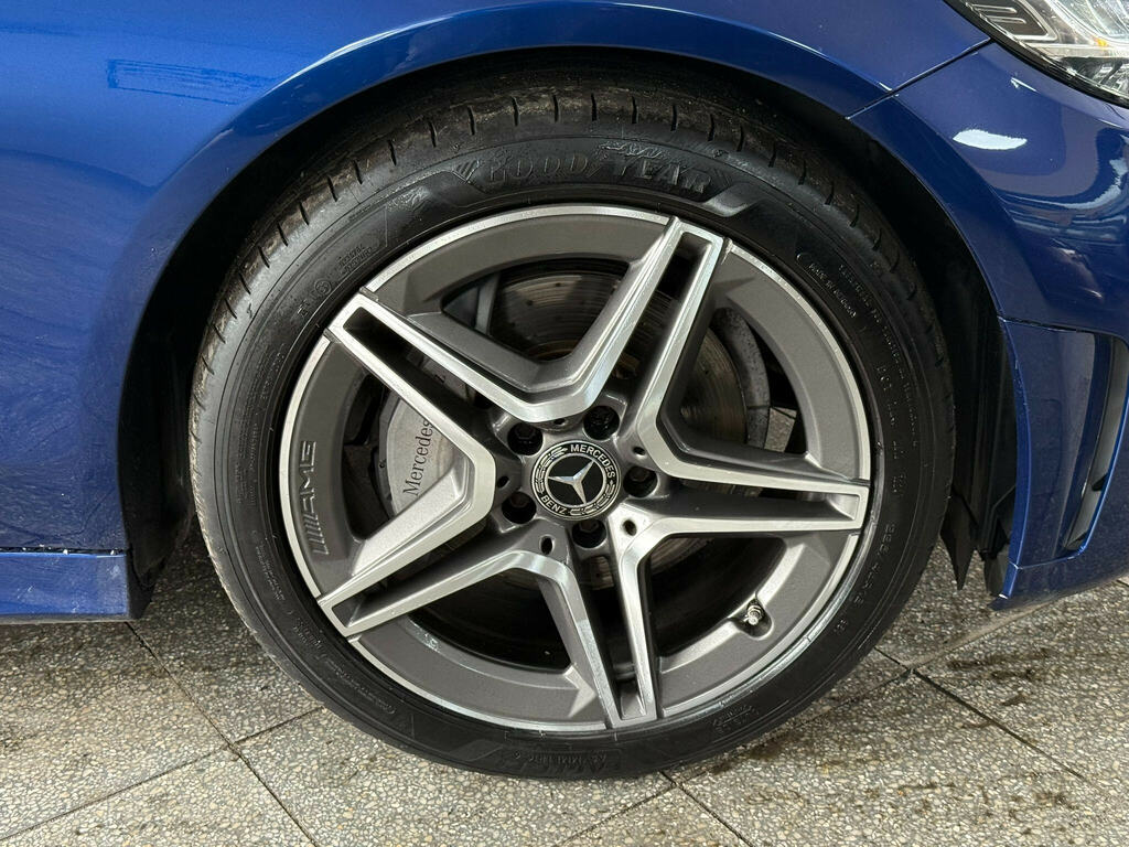 Mercedes-Benz C Class 1.5 C200 Mhev Amg Line G-tronic Euro 6 Ss Blue #4