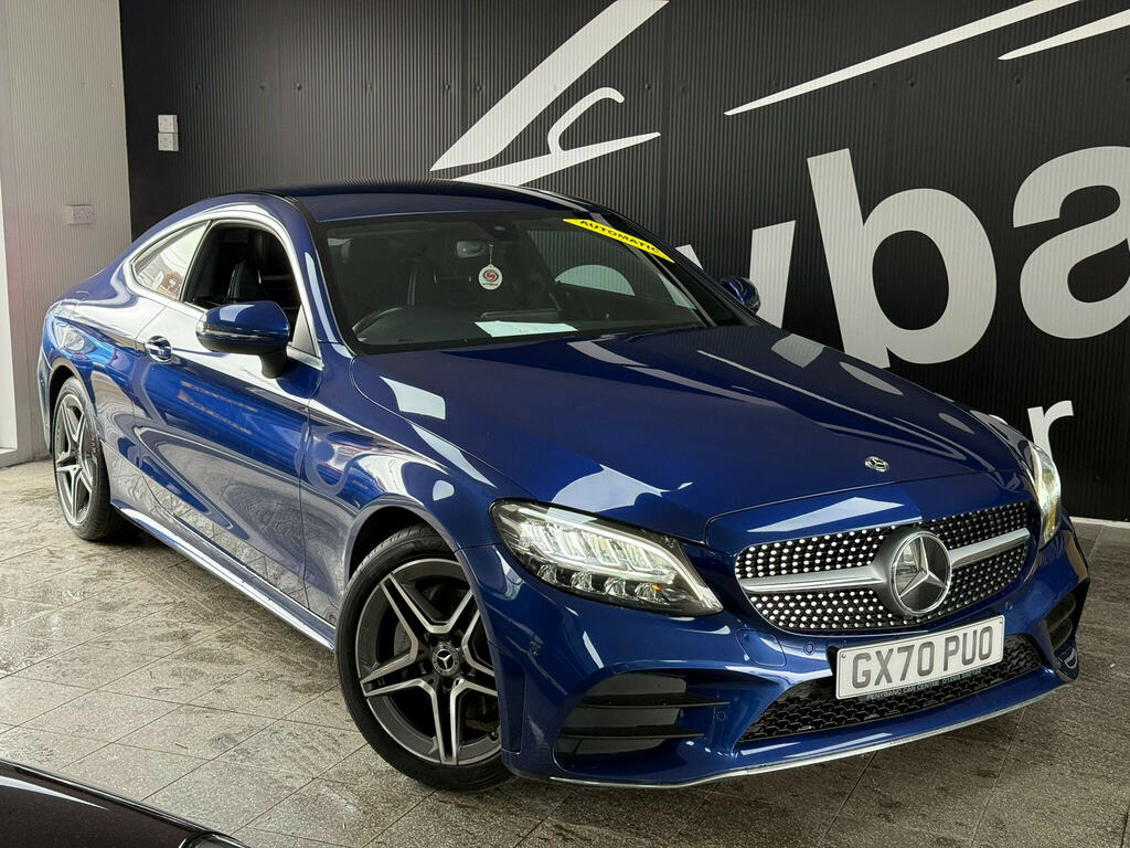 Mercedes-Benz C Class 1.5 C200 Mhev Amg Line G-tronic Euro 6 Ss Blue
