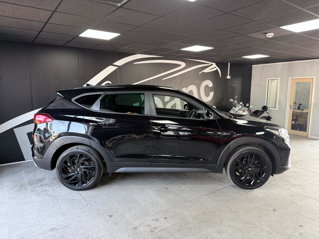 Hyundai Tucson 1.6 T-gdi N Line Dct Euro 6 Ss Black #3