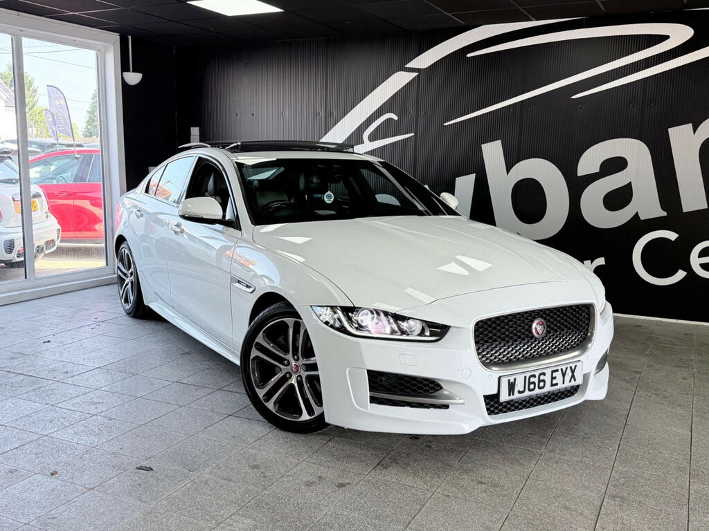 Jaguar XE 2.0D R-sport Euro 6 Ss White