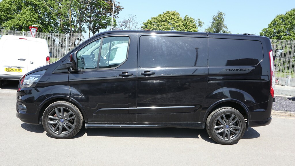 Ford Transit Custom 290 L1 Swb H1 Sport 170Ps Panel Van ME23XWW Black #4