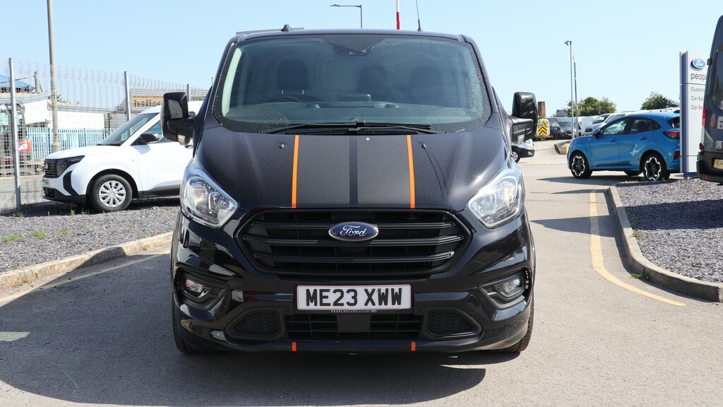 Ford Transit Custom 290 L1 Swb H1 Sport 170Ps Panel Van ME23XWW Black #2