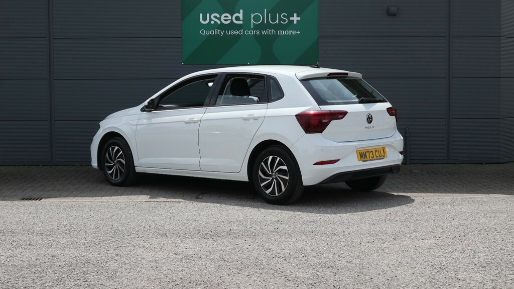 Volkswagen Polo 1.0 Tsi Life Dsg MM73CUJ White #5