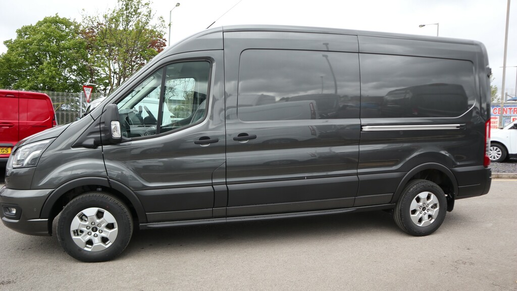 Ford Transit Custom 350 L3 Lwb H2 Limited Nav 165Ps Eu6 6 Speed Panel WR75JFV Grey #4