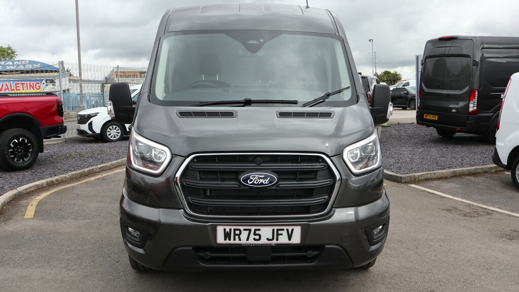 Ford Transit Custom 350 L3 Lwb H2 Limited Nav 165Ps Eu6 6 Speed Panel WR75JFV Grey #2