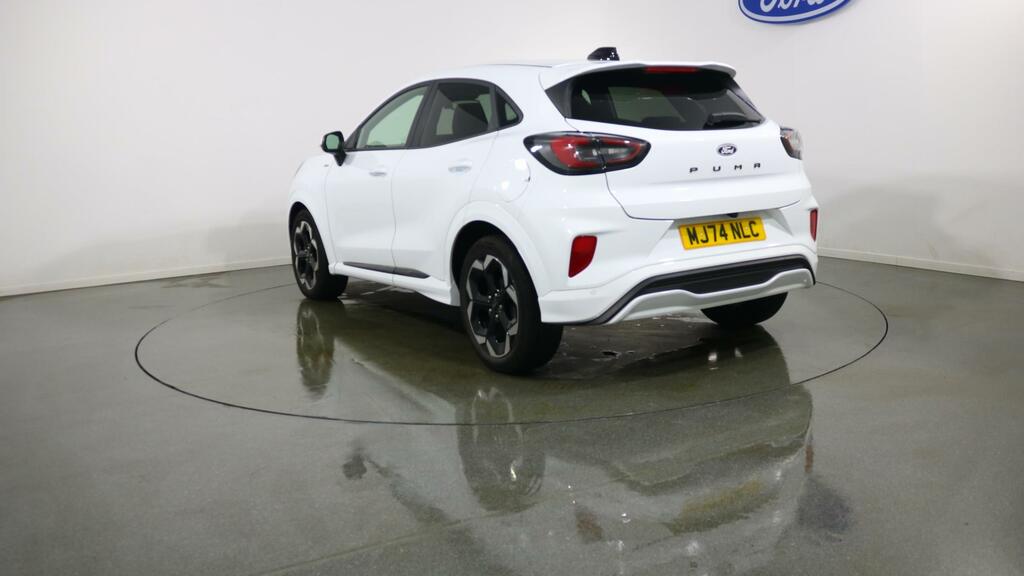 Ford Puma 1.0 Ecoboost Hybrid Mhev St-line X MJ74NLC White #4