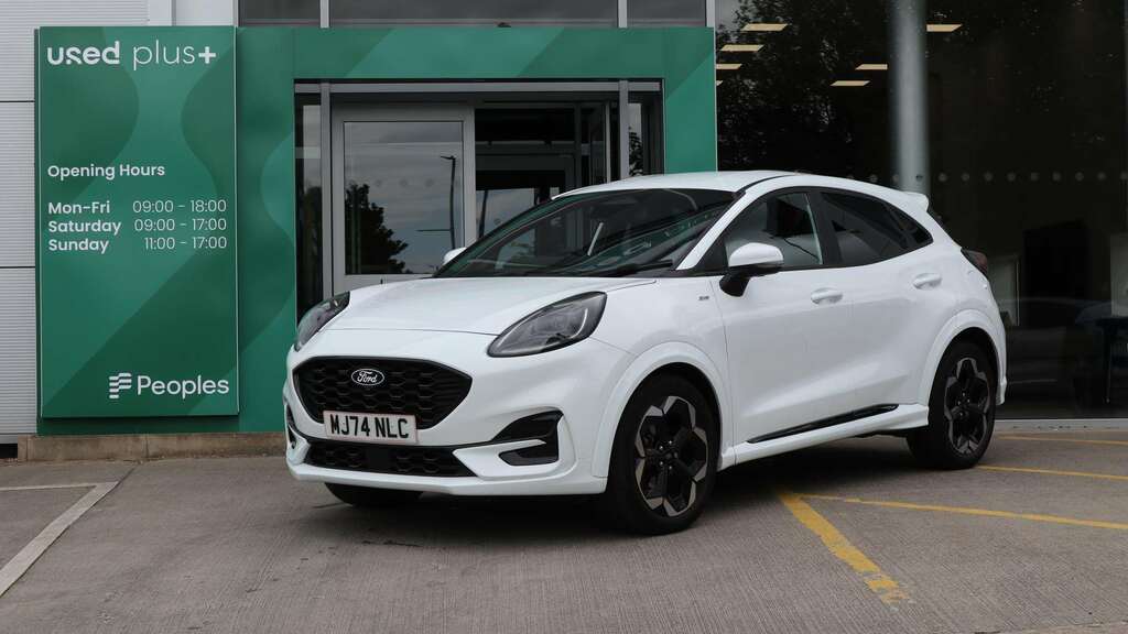 Ford Puma 1.0 Ecoboost Hybrid Mhev St-line X White