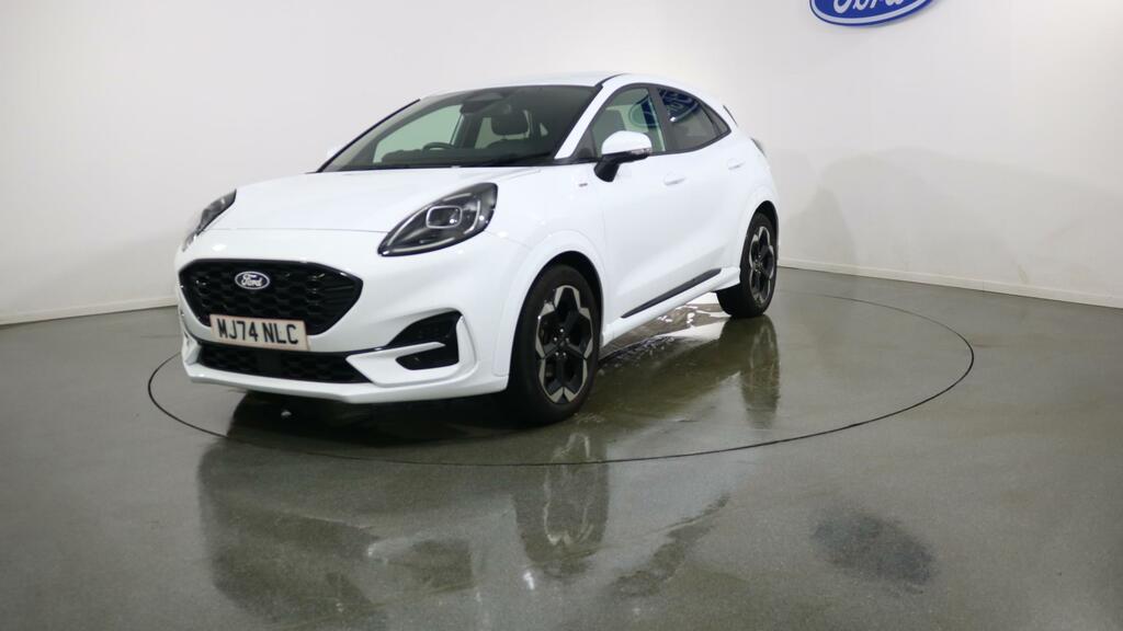 Ford Puma 1.0 Ecoboost Hybrid Mhev St-line X MJ74NLC White #6