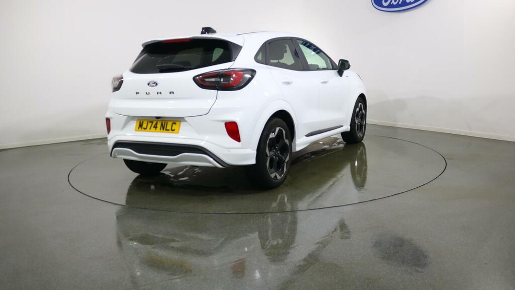 Ford Puma 1.0 Ecoboost Hybrid Mhev St-line X MJ74NLC White #3