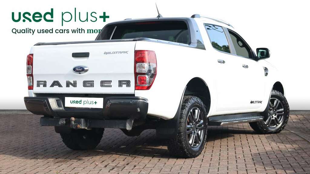 Ford Ranger Pick Up Double Cab Wildtrak 2.0 Ecoblue 213 SL72YZE White #3