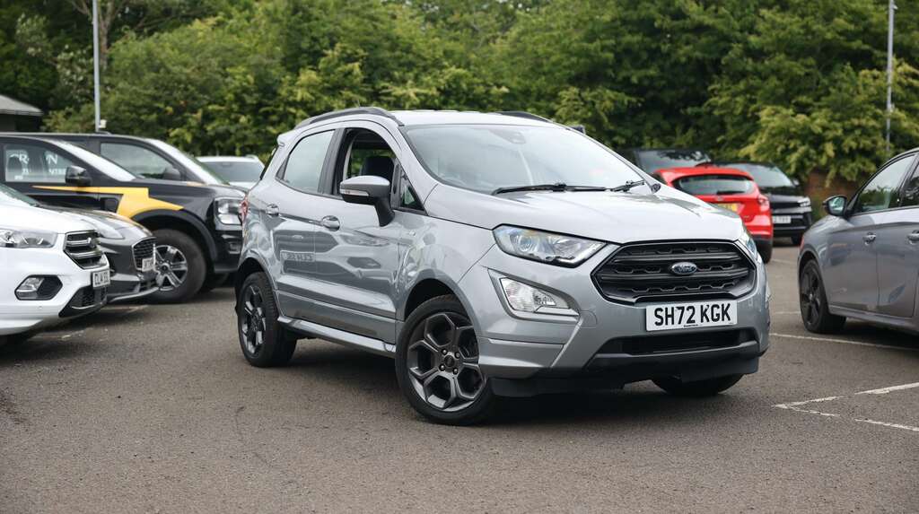 Ford Ecosport 1.0 Ecoboost 125 St-line Silver #2