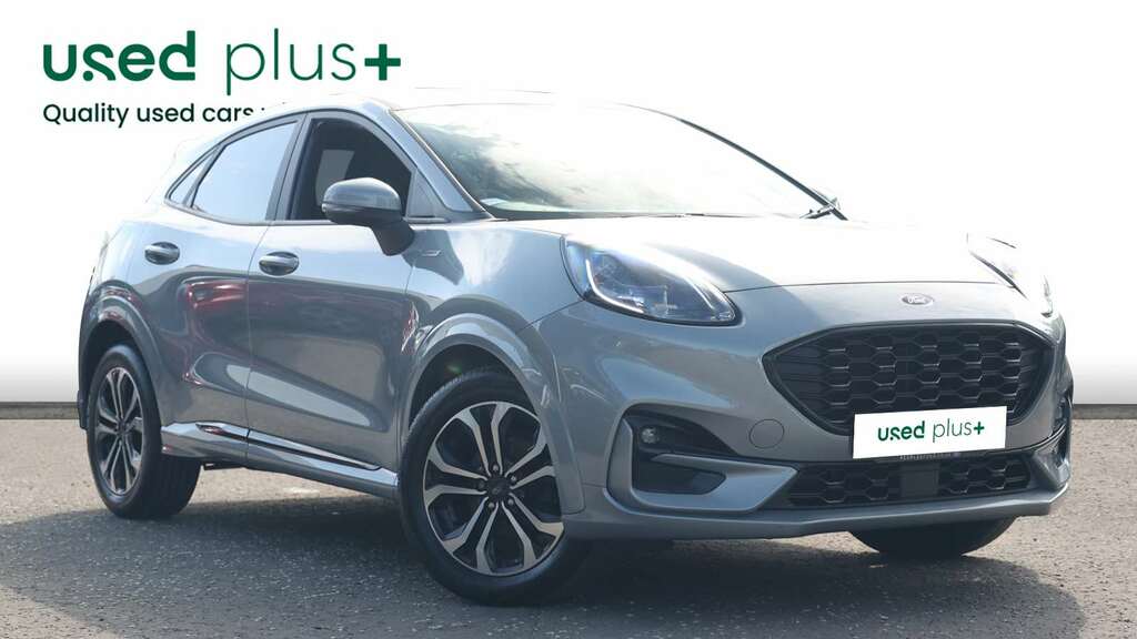 Ford Puma 1.0 Ecoboost Hybrid Mhev St-line SN23KYY Grey #2