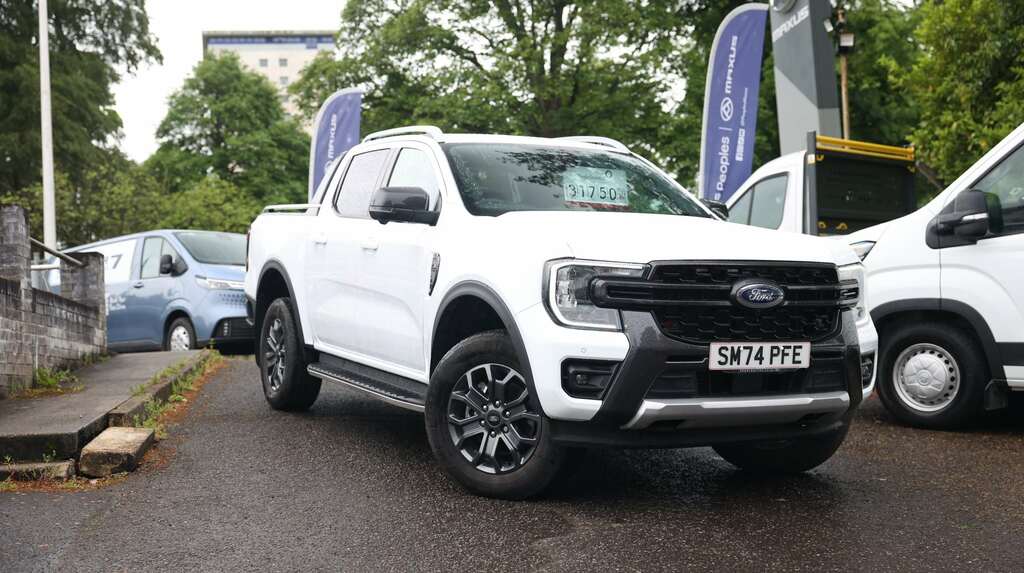Ford Ranger Pick Up Double Cab Wildtrak 2.0 Ecoblue 205 White #2